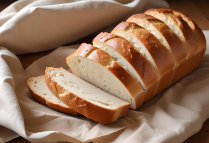 Deliciously Baked Bread with a Rustic Golden Crust for Warm Comfort