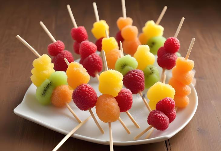 Deliciously Crispy Sugar Coated Fruit on a Stick Sweet, Crunchy, and Fun