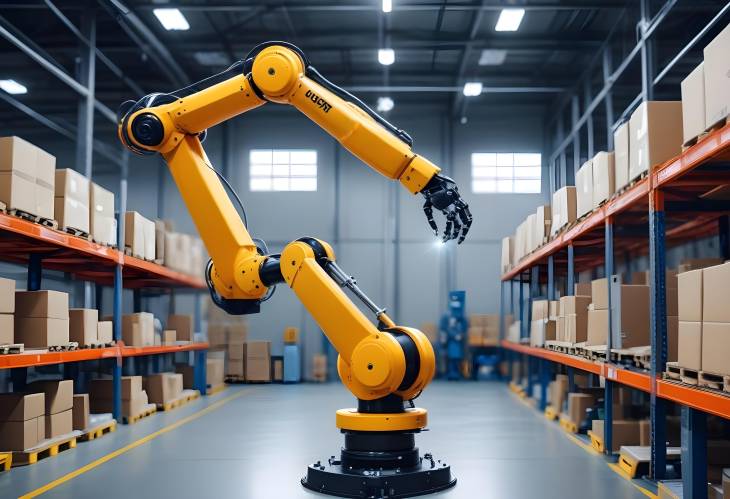 Digital Innovation in Warehouses IoT Controlled Smart Robot Arm Systems