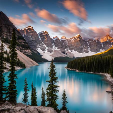 Discover the Beauty of Moraine Lake A CrystalClear Gem in Banff National Park, Canada