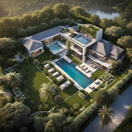 Dreamy Aerial Views Luxury Living Awaits