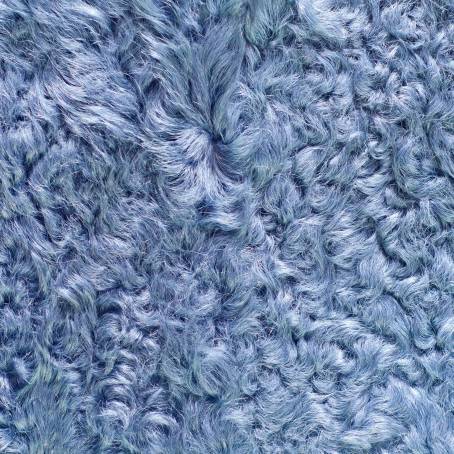 Elegant Blue Wool Fur Texture for Modern Art and Design Flyers Background