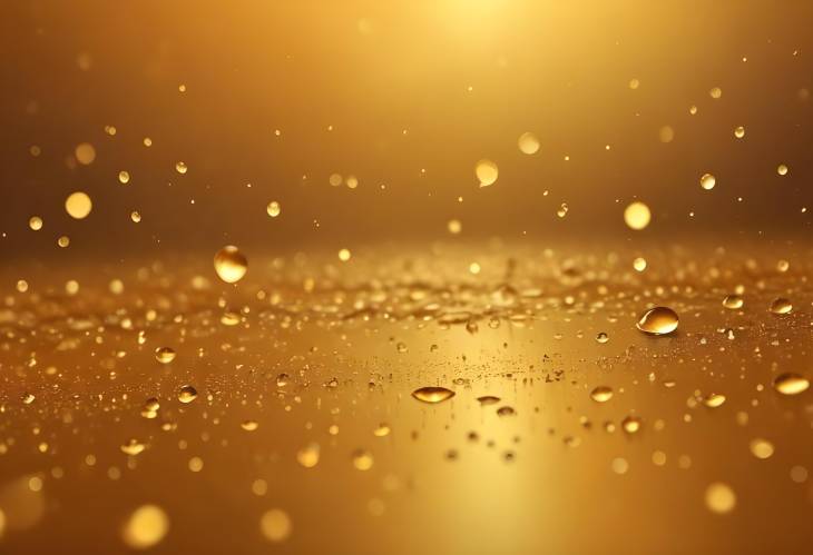 Elegant Golden and Brown Bokeh Background