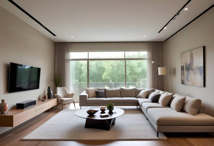 Elegant Modern Living Room Contemporary Furniture and Stylish Home Decor