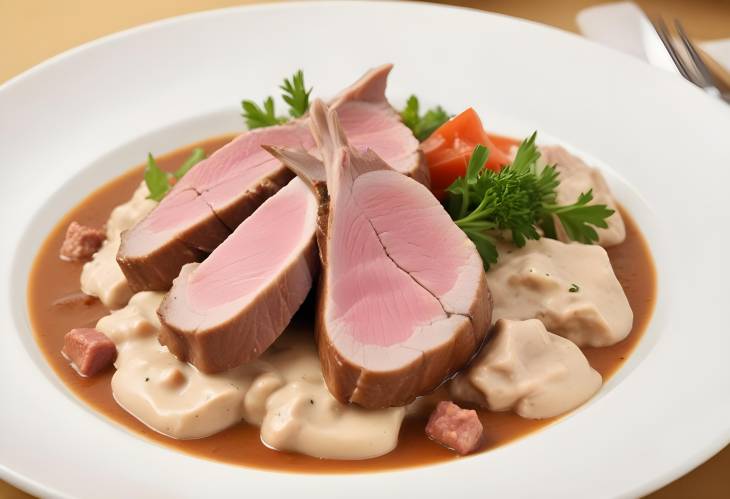 Elegant Veal Pieces with Tuna Sauce Ideal for Special Events and Gourmet Dining