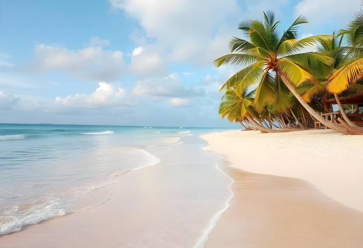 Empty Beach Oasis Natures Peaceful Retreat