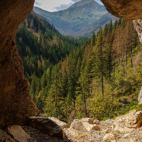 Enchanting Interior of Jaskinia Mylna Cave, Tatra Mountains