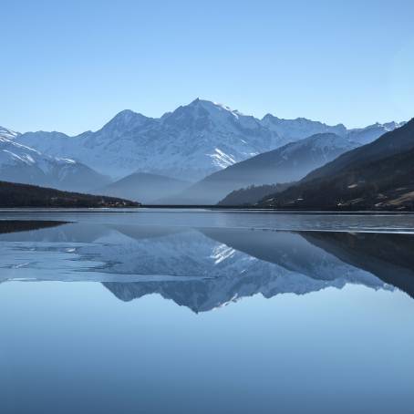 Ennerdale Water A Stunning Spring Reflection of Natures Harmony