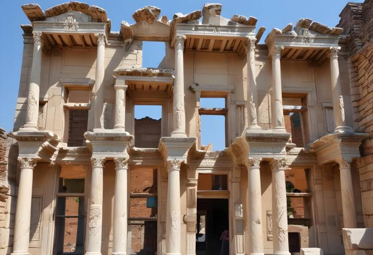 Ephesus Celsus Library  Iconic Ancient Structure in Selcuk, Turkey