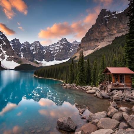 Experience Moraine Lake A Scenic Gem in Banff National Park with Majestic Mountain Views