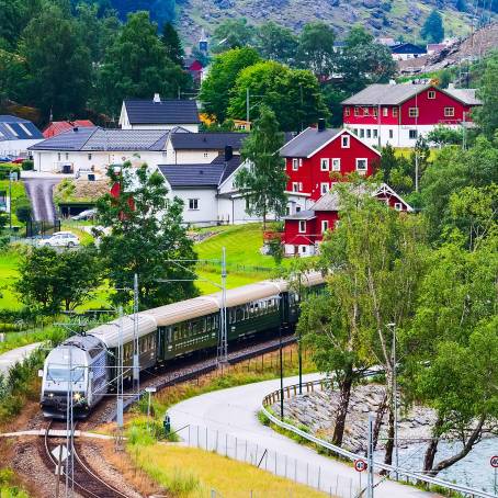 Experience the Beauty of Flaam Village in Norway