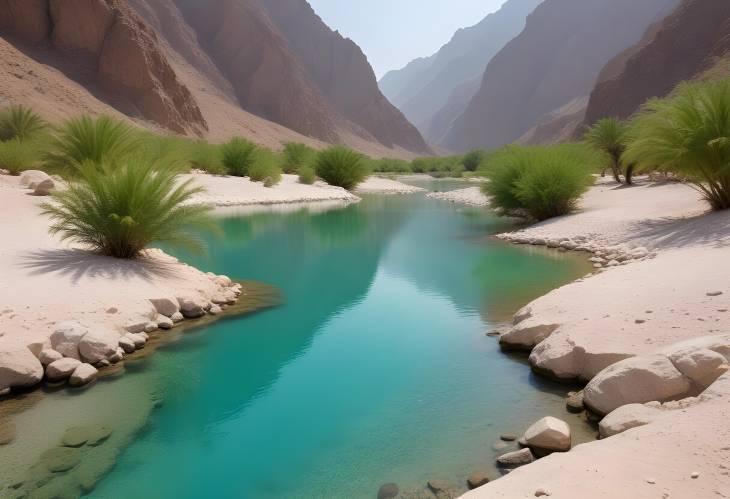 Experience the Turquoise Lagoon of Wadi Tiwi A Gem in Oman