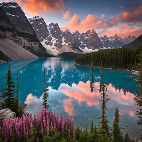 Explore Moraine Lake Iconic Glacial Lake with Majestic Mountain Surroundings in Banff