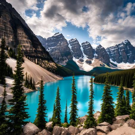 Explore the Beauty of Moraine Lake in Banff National Park Canadas Jewel of the Rockies