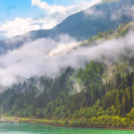 Explore the Scenic Beauty of Flaam Village in Norway