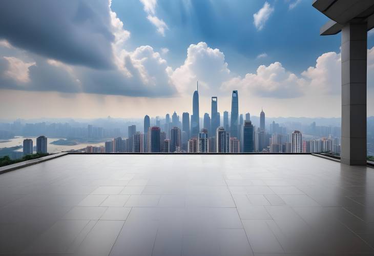 Exploring Chongqing Cityscape and Skyline from an Elevated Perspective