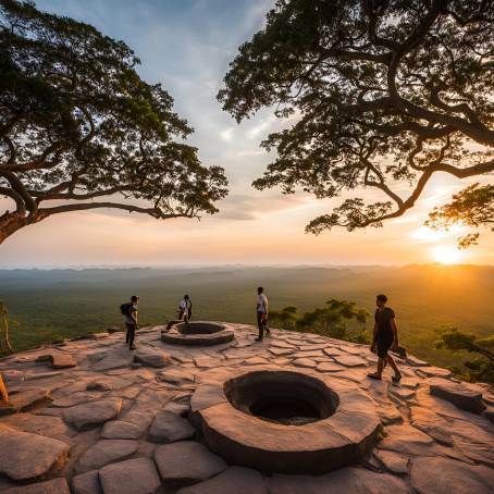 Exploring Phu Hin Rong Kla National Park at Sunset A Tourists Delight