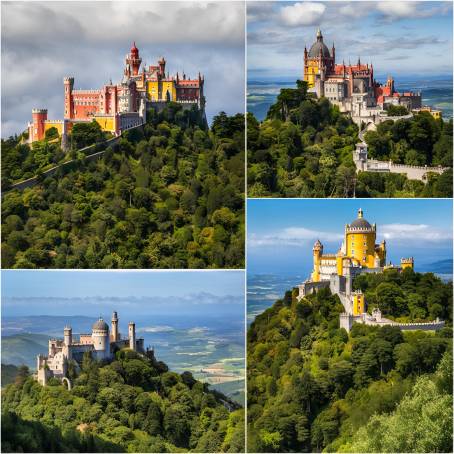 Exploring the National Palace of Pena in Sintra, Portugal