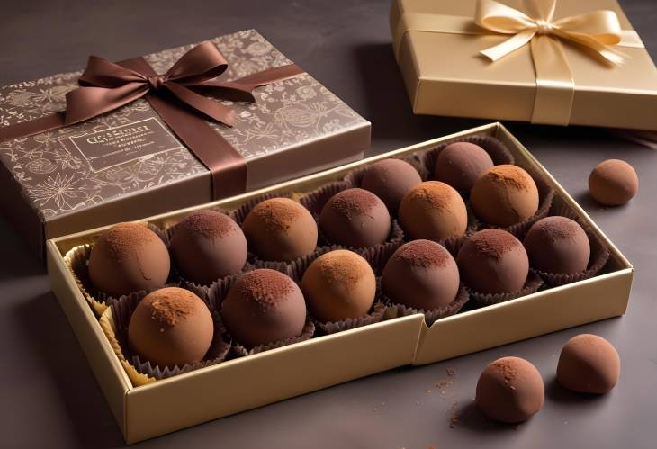 Exquisite Chocolate Truffles A Luxurious Gift