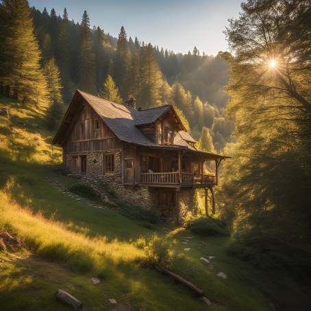 Farmhouse in the Wilderness A Mountain Escape