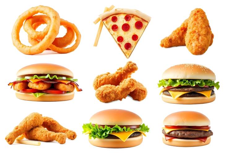 Fast Food Favorites CloseUp Collection