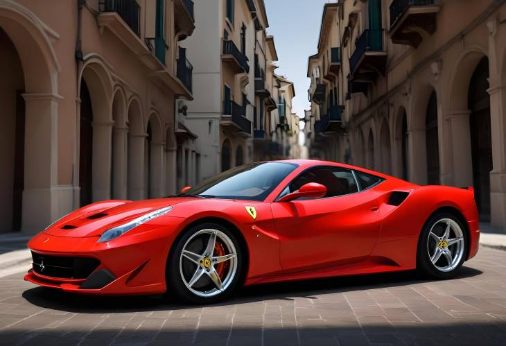 Ferrari Sports Car Images in High Definition Full HD Photos of Elegant Red Ferrari Models