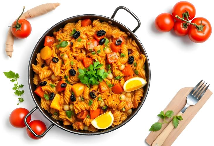 Festive Spanish Paella A Colorful Feast