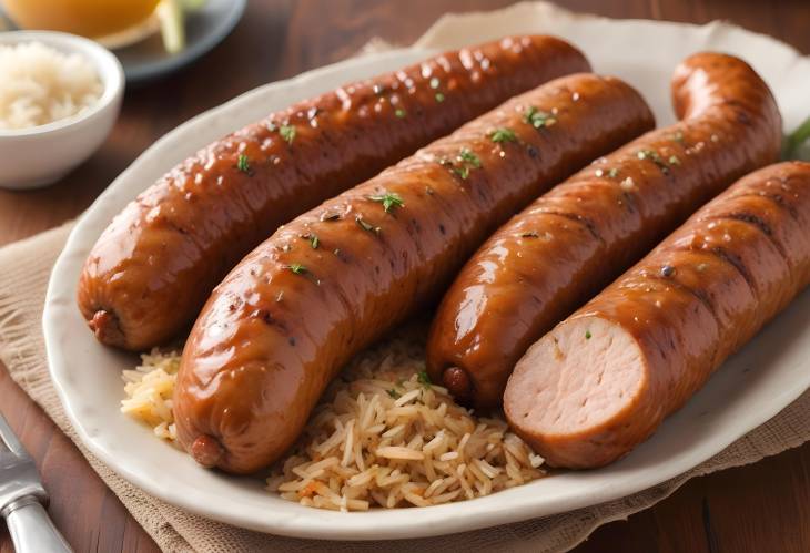 Flavorful Cajun Boudin Sausage with Pork, Rice, and Spicy Seasoning