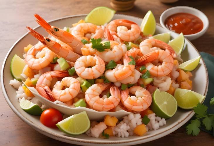 Flavorful Shrimp Cocktail Traditional Mexican Seafood Perfection