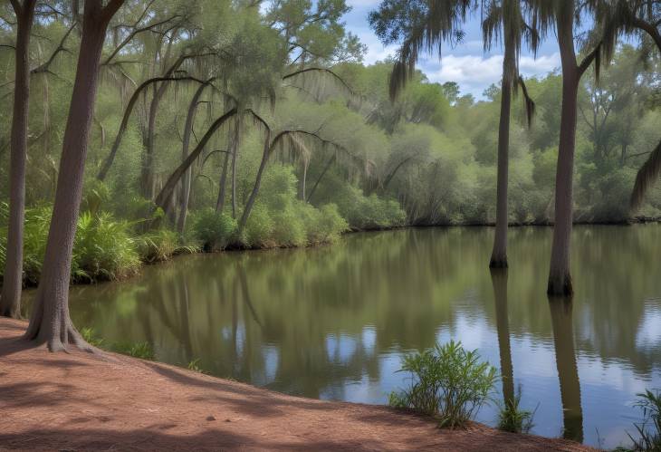 Forested Retreat by the Tranquil Waters of Cranes Roost, Altamonte Springs