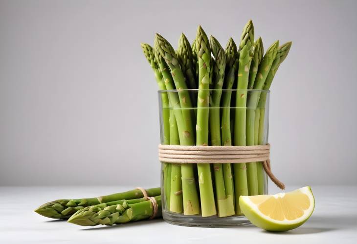 Fresh Asparagus and Juice A Nutritious Green Treat