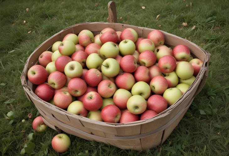 Freshly Picked Apples Ideal for Homemade Desserts, Nutritious Snacks, and Healthy Meals