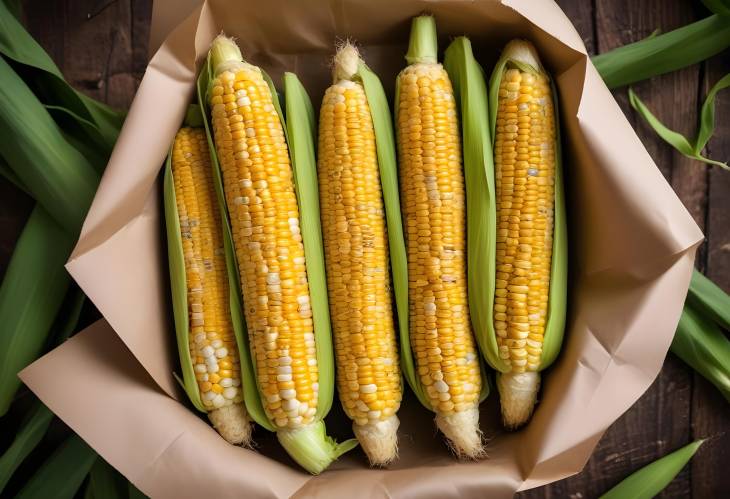 Freshly Picked Corn on the Cob Perfect for Grilling, Boiling, and Summer Barbecues