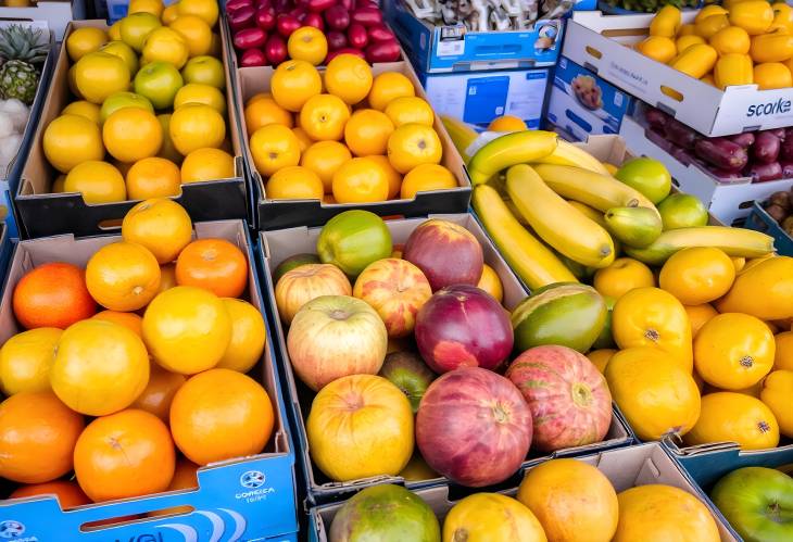 Fruitful Abundance A Market of Fresh Delights