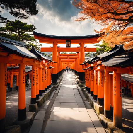 Fushimi Inaritaisha Gate to Heaven  Kyoto, Japan