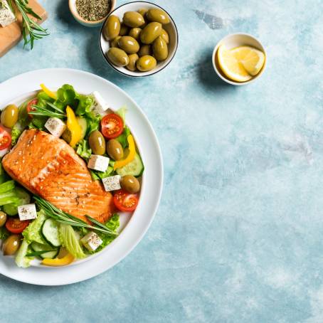 Garlic  Herb Cedar Plank Salmon with Spicy Touch