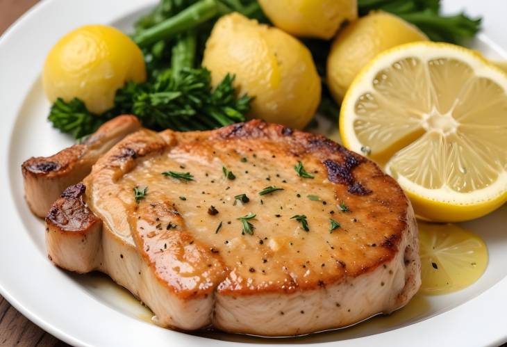 Garlic Lemon Pork Chops Baked to Tender Perfection with Aromatic Flavor