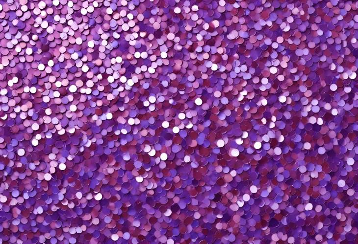 Glittering Pink Purple Violet Lilac Sequins Texture