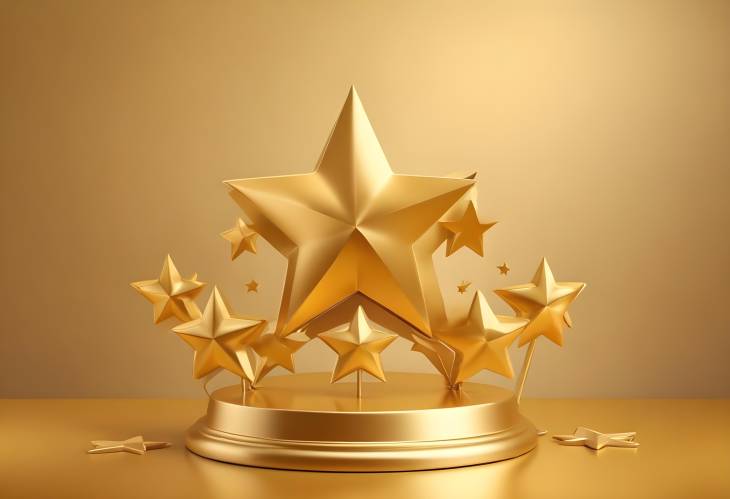 Gold Star Rating An Icon of Superior Customer Reviews and Product Quality