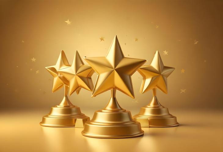 Gold Three Star Achievement Celebrating Superior Quality and Customer Experience