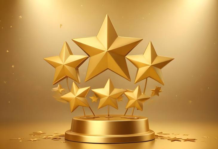 Gold Three Star Award Recognizing Exceptional Customer Service and Quality