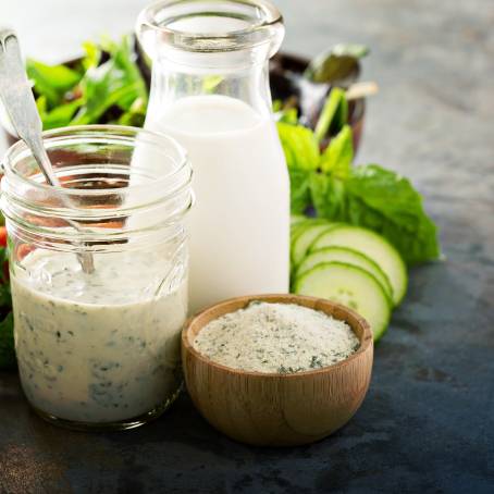 Gourmet Homemade Ranch Dressing with Fresh Herbs