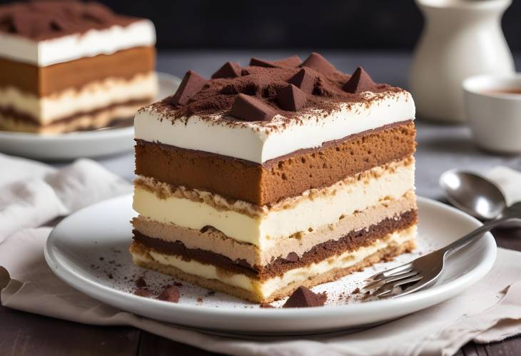 Gourmet Tiramisu with Mascarpone and Espresso