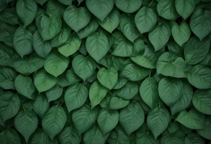 Green Leaf Texture, Green Leaves Pattern Background, Natural Background and Wallpaper