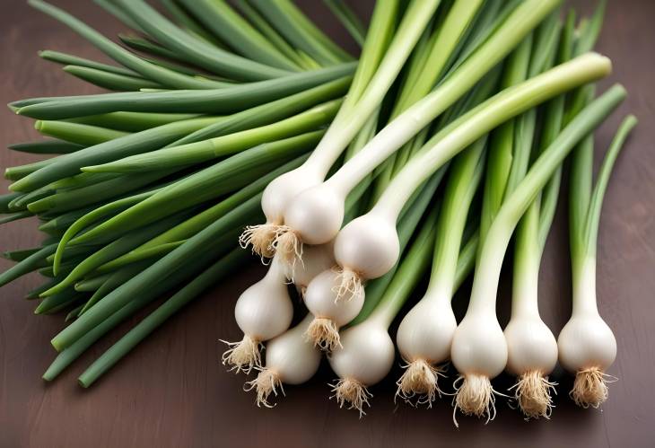 Green Onions Ideal Mild Onions with Long Stalks for Cooking and Garnishing