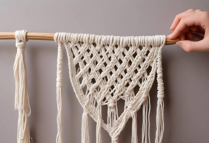 Handmade Macrame and Cotton Threads for Modern, Eco Friendly Interior Decor