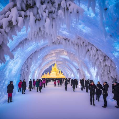 Harbins 19th Ice Snow World 2018 Ice Snow Blooming Garden Theme Officially Opens