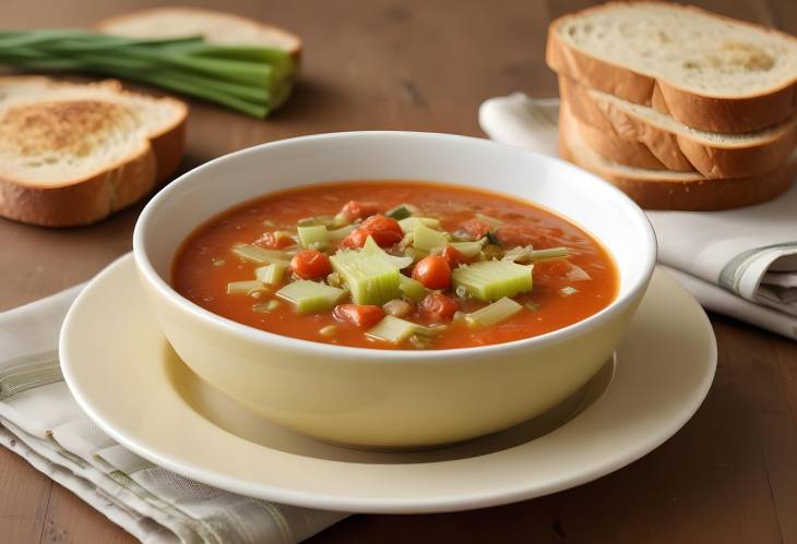 Hearty Leek, Tomato, and Bread Soup A Comforting Classic