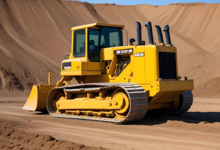 Heavy Duty Track Type Bulldozer for Earthmoving, Land Clearing Equipment, Construction and Grading,