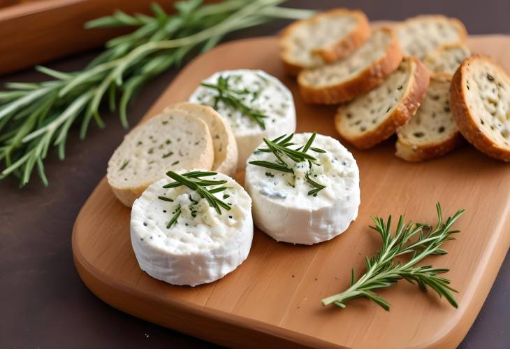 Herb Infused Goat Cheese Tangy and Savory Cheese for Your Appetizer Spread